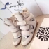 z Isabel Marant black and beige suede sneakers